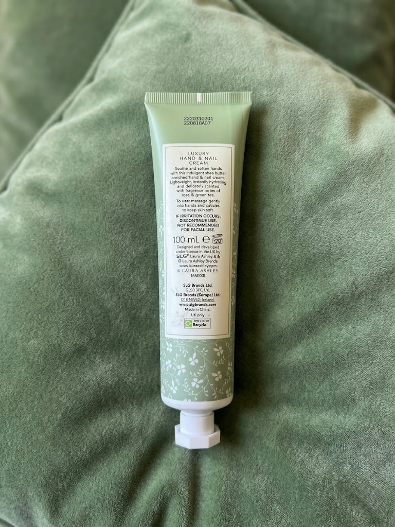 Laura Ashley Heritage Bloom Luxury Hand & Nail Cream - 100ml