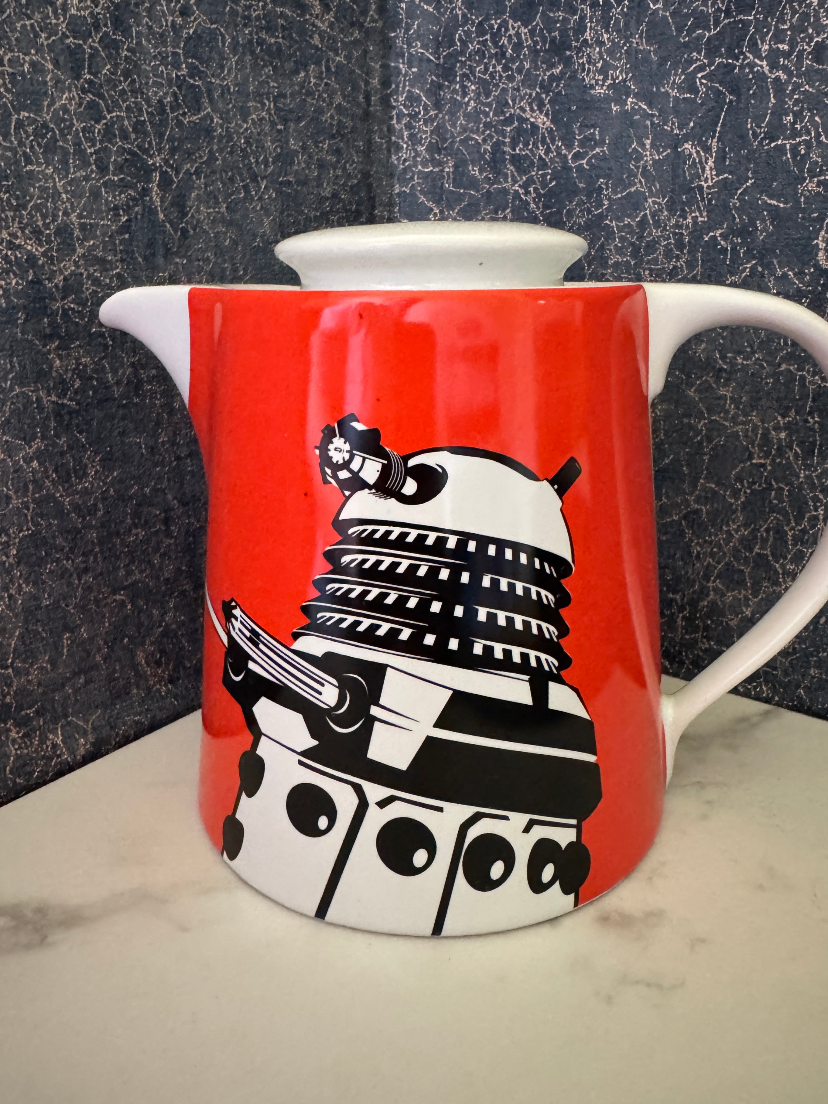 🔮 Official BBC Doctor Who Dalek Ceramic Teapot – Brand New / Unused with Box