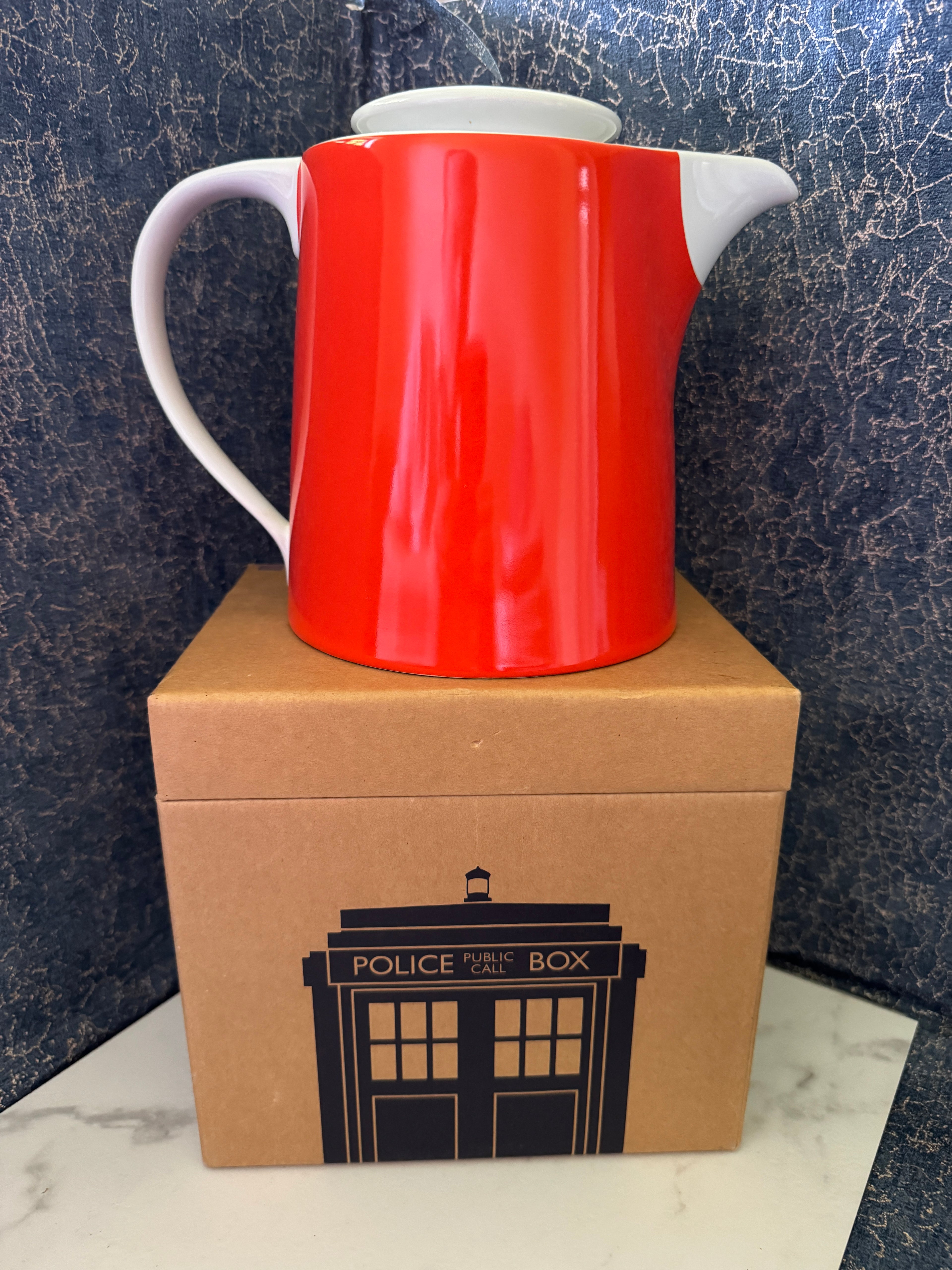 🔮 Official BBC Doctor Who Dalek Ceramic Teapot – Brand New / Unused with Box