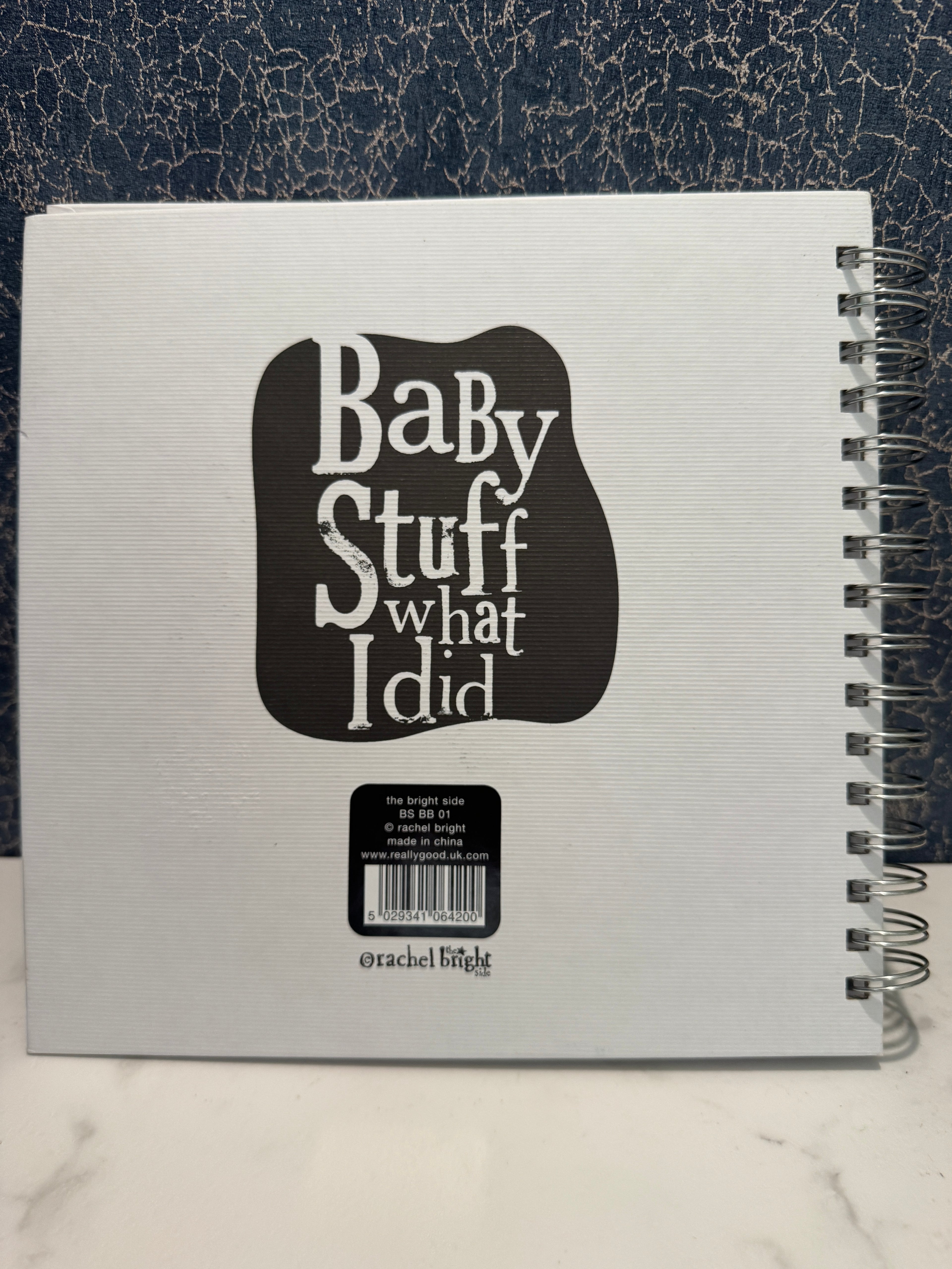 The Bright Side "Lovely Little Mini Person" Baby Record Book – Rachel Bright Memory Journal