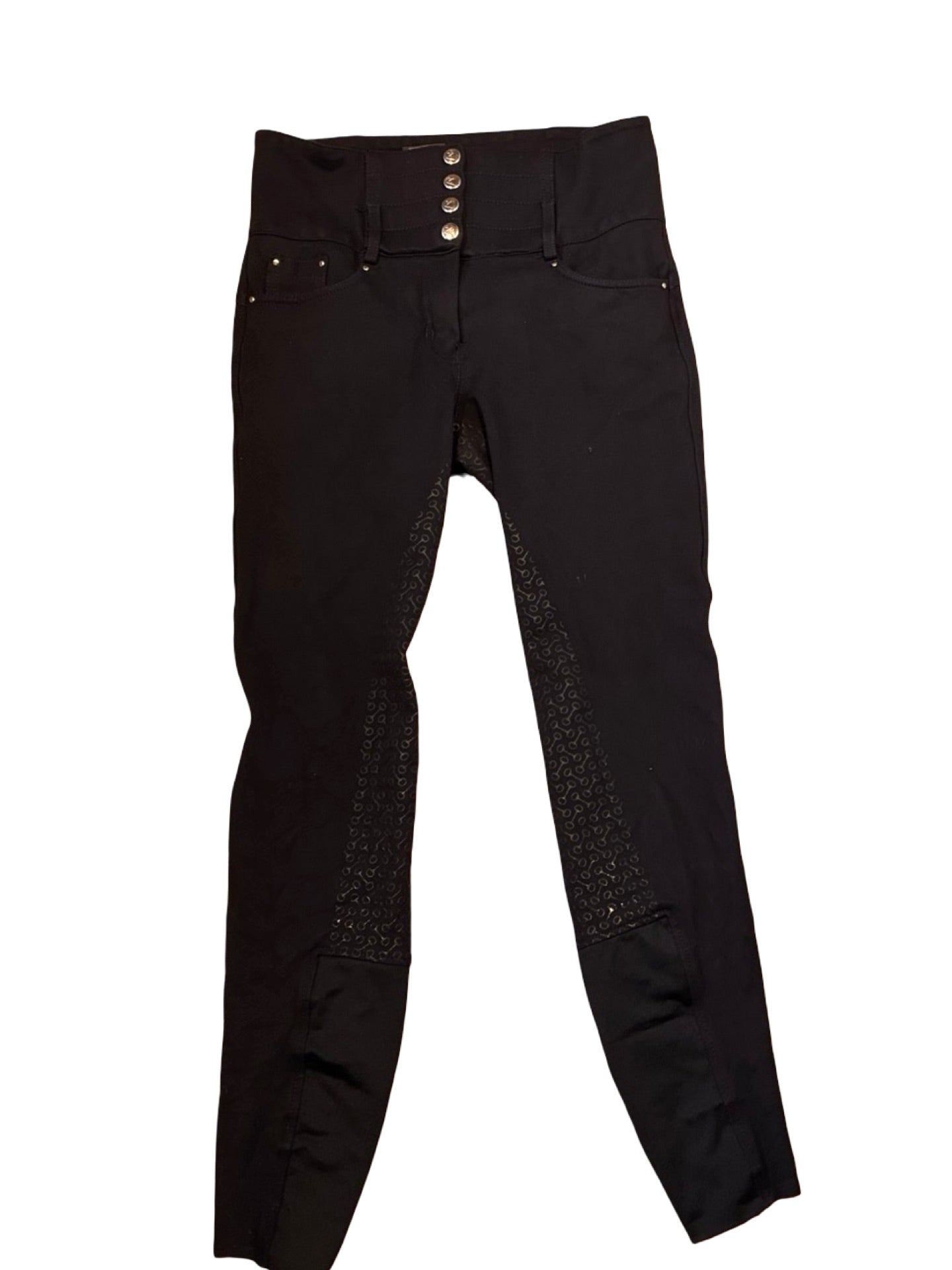 Horze Equestrian High-Waist Full-Seat Riding Breeches Size UK 8/10