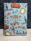 Official Friends "Central Perk" A5 Spiral Notebook – Warner Bros TV Show Stationery