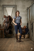 Horze Equestrian High-Waist Full-Seat Riding Breeches Size UK 8/10