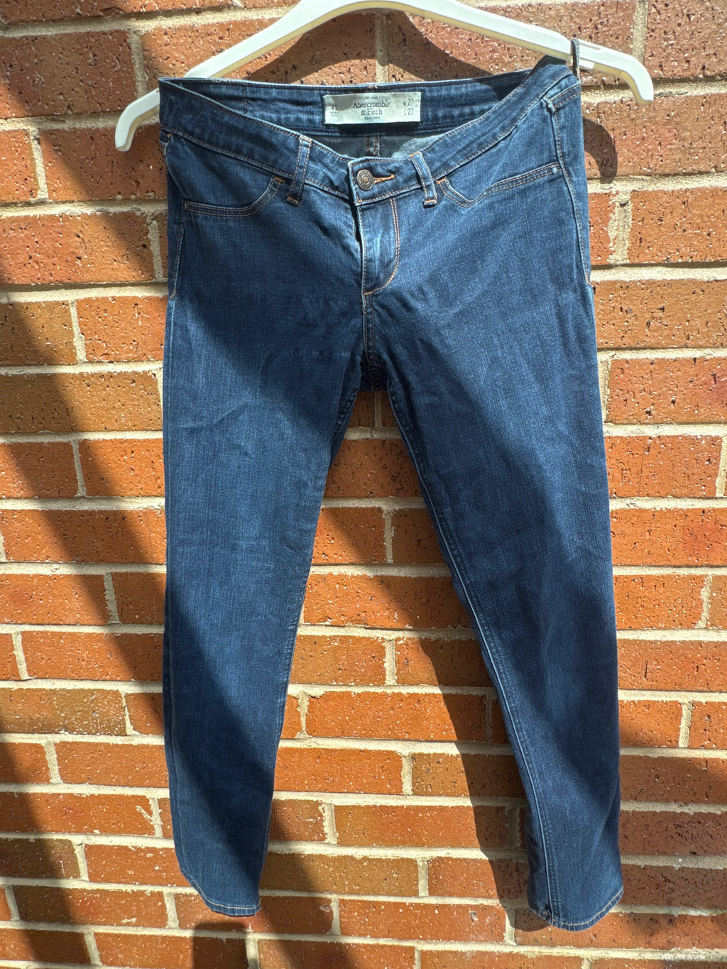Abercrombie & Fitch Slim-Fit Denim Jeans Size W 27" L 27" (UK 8)