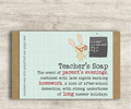 Teacher's Soap - Funny Soap Gift