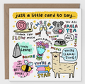 Quirky, Cute Thank You Card
