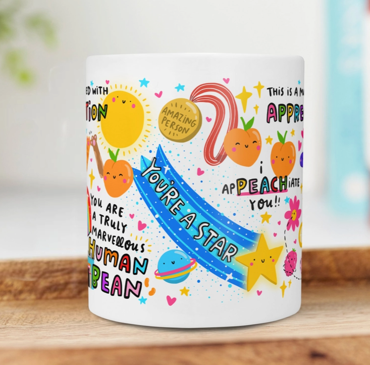 Teacher Mug of Appreciation - Thank You