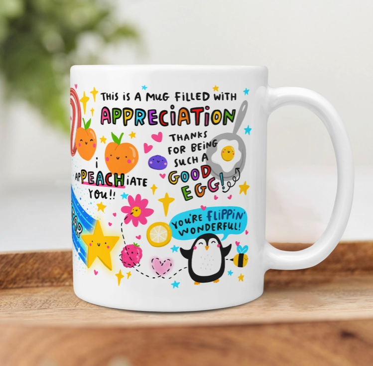 Teacher Mug of Appreciation - Thank You