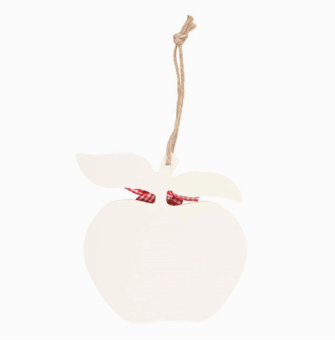 Thank You For Helping Me Grow Apple Hanging Decoration