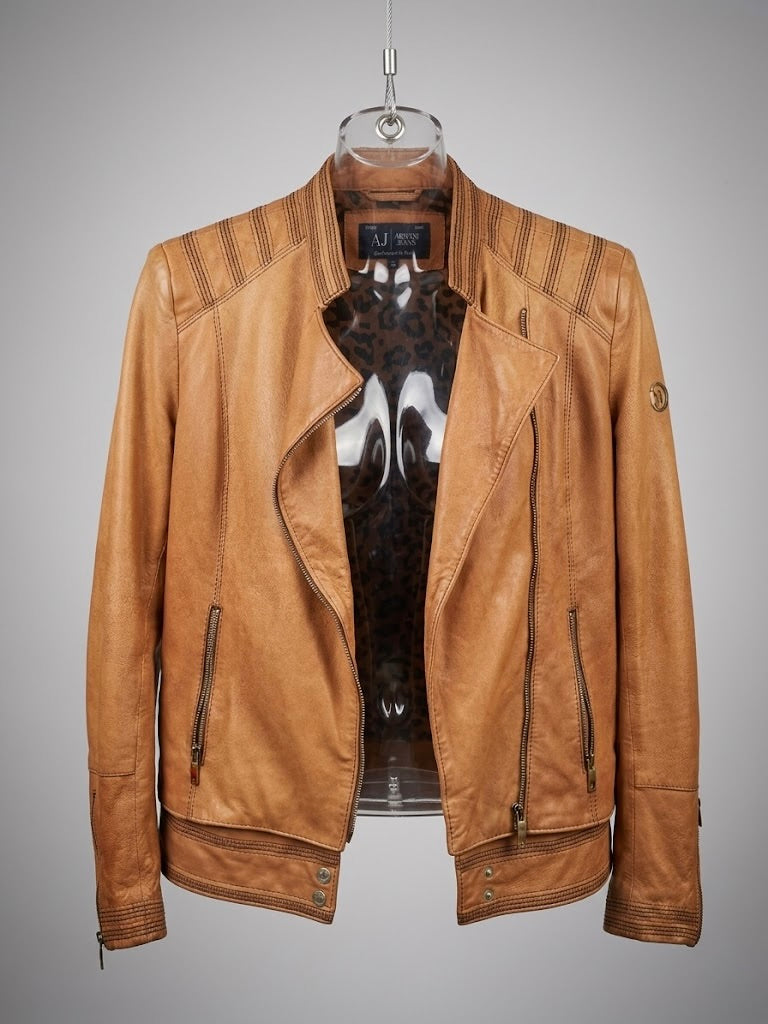 Armani Jeans Leather Jacket